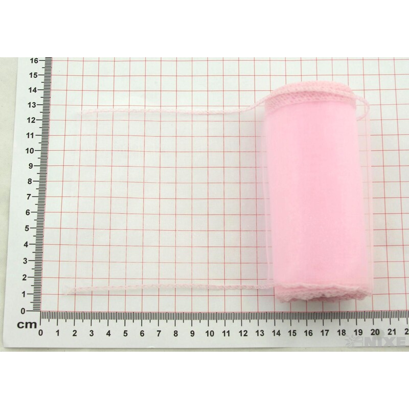 ORGANZA 12cmx8m*RŮŽOVÁ SV.
