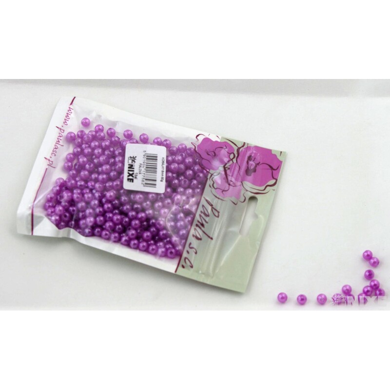 KORÁLKY 6mm 50g*FIALOVÁ