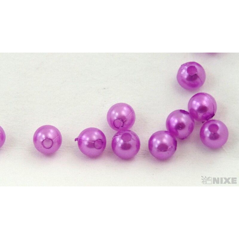 KORÁLKY 6mm 50g*FIALOVÁ