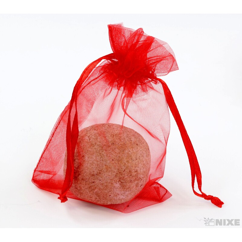 SÁČEK ORGANZA 09x12cm*ČERVENÁ