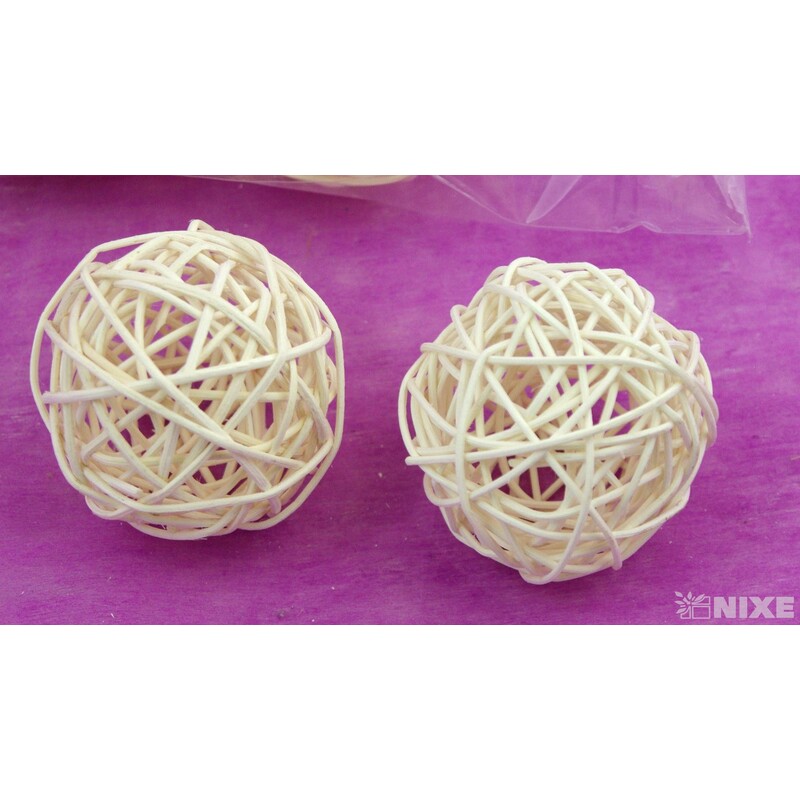 KOULE PEDIG 7cm*BÍLÁ