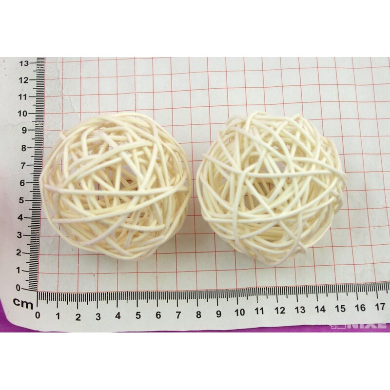 KOULE PEDIG 7cm*BÍLÁ