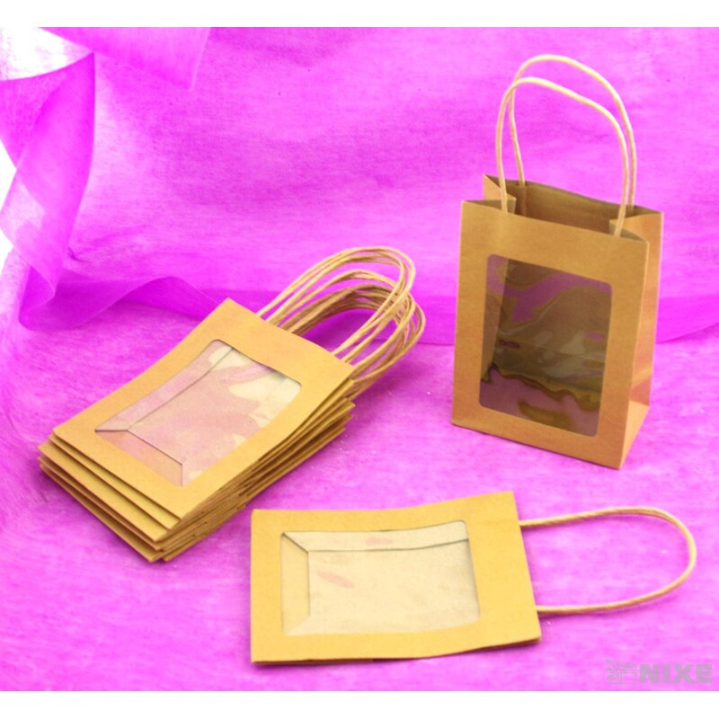 TAŠKA H OKNO 13x18x7,5cm*PŘÍRODNÍ