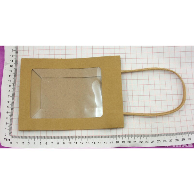 TAŠKA H OKNO 13x18x7,5cm*PŘÍRODNÍ