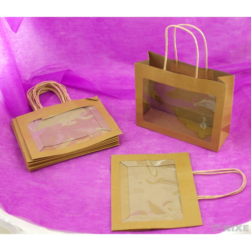 TAŠKA H OKNO 18x22x7,5cm*PŘÍRODNÍ