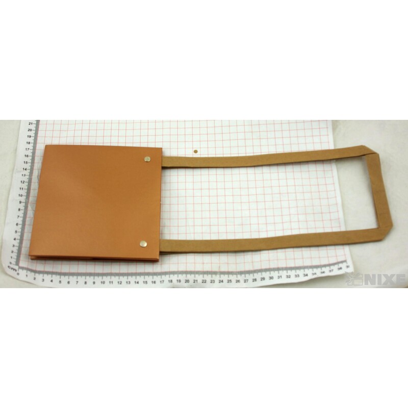 TAŠKA H 43x10x9,5cm*MĚDENÁ