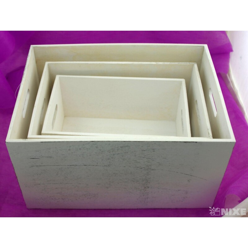 OBAL D 20x38x27cm 16x33x21 12x27x16*BÍLÁ