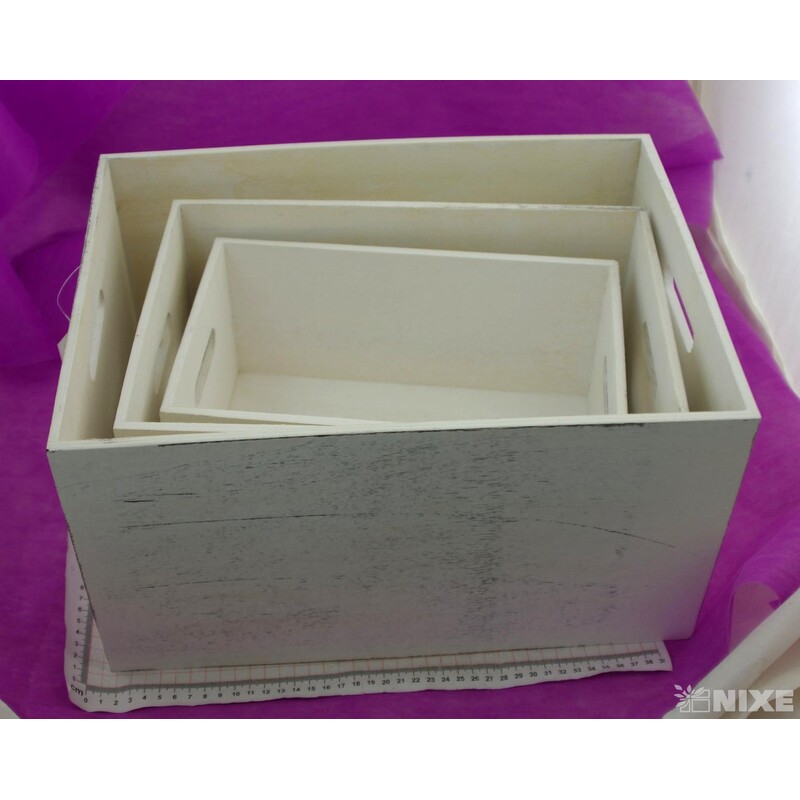 OBAL D 20x38x27cm 16x33x21 12x27x16*BÍLÁ