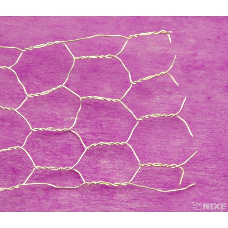 STUHA DRÁT 50mmx10m*STŘÍBRNÁ