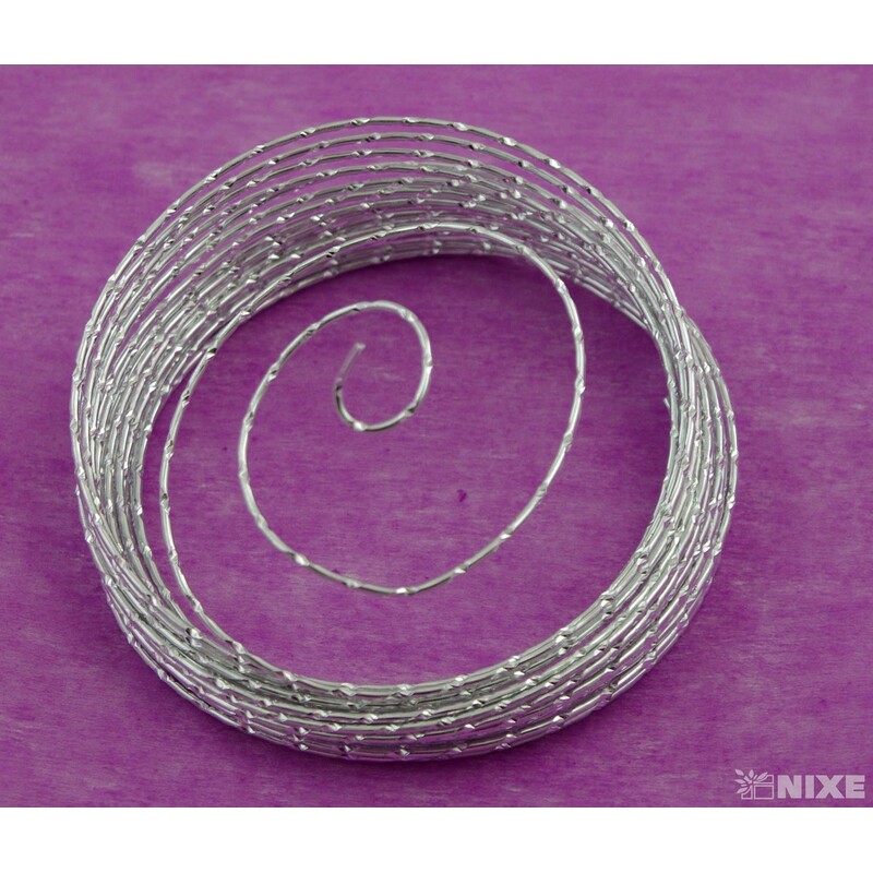 DRÁT DIAMANT 2mmx10m*STŘÍBRNÁ