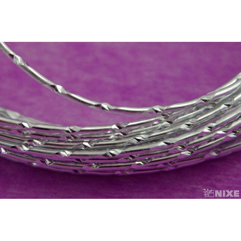 DRÁT DIAMANT 2mmx10m*STŘÍBRNÁ