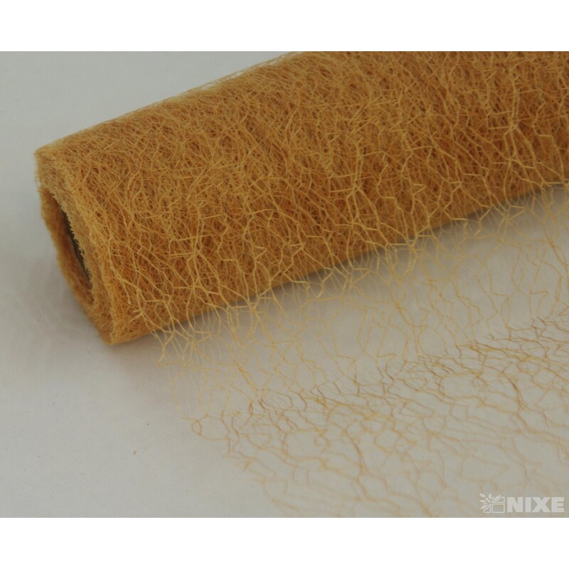 SPIDER ORGANZA 39cmx8m*ZLATÁ