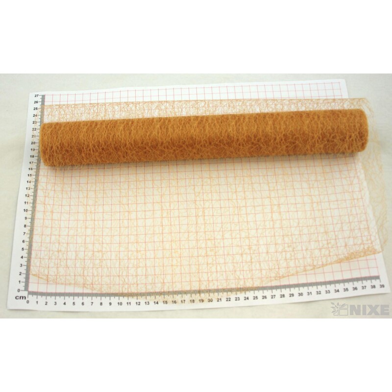 SPIDER ORGANZA 39cmx8m*ZLATÁ