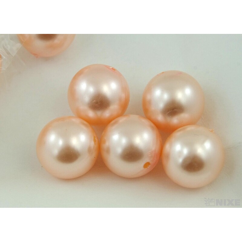 KORÁLKY 20mm 12ks*MERUŇKOVÁ