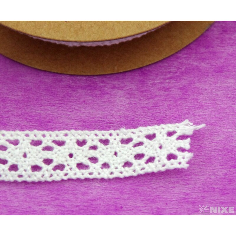 STUHA KRAJKA 12mmx5yd*BÍLÁ