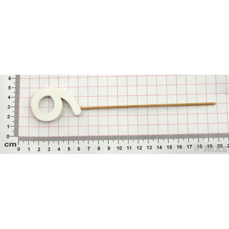 ZÁPICH ČÍSLO 9 12ks 5x19cm*BÍLÁ