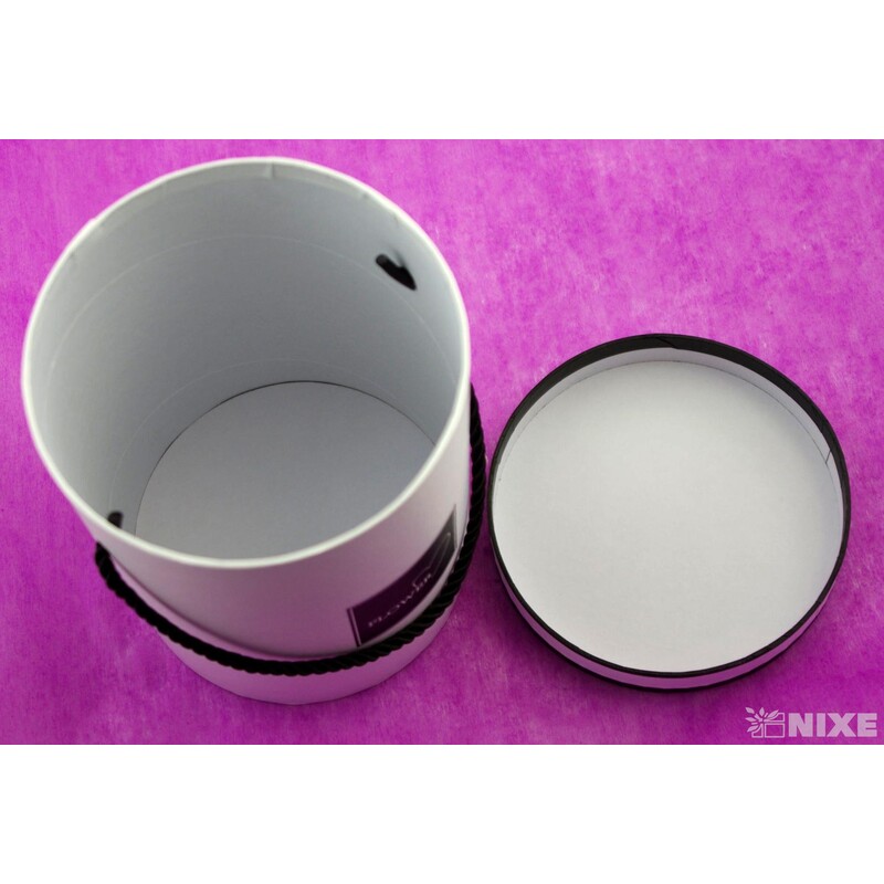 KVĚTINOVÝ BOX pr. 13x18cm*BÍLÁ