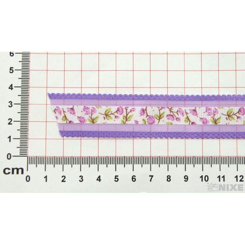 STUHA 1558 25mmx10yd*MIX BAREV