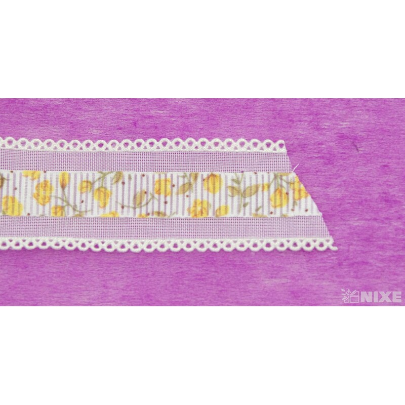 STUHA 1847 25mmx7yd*MIX BAREV