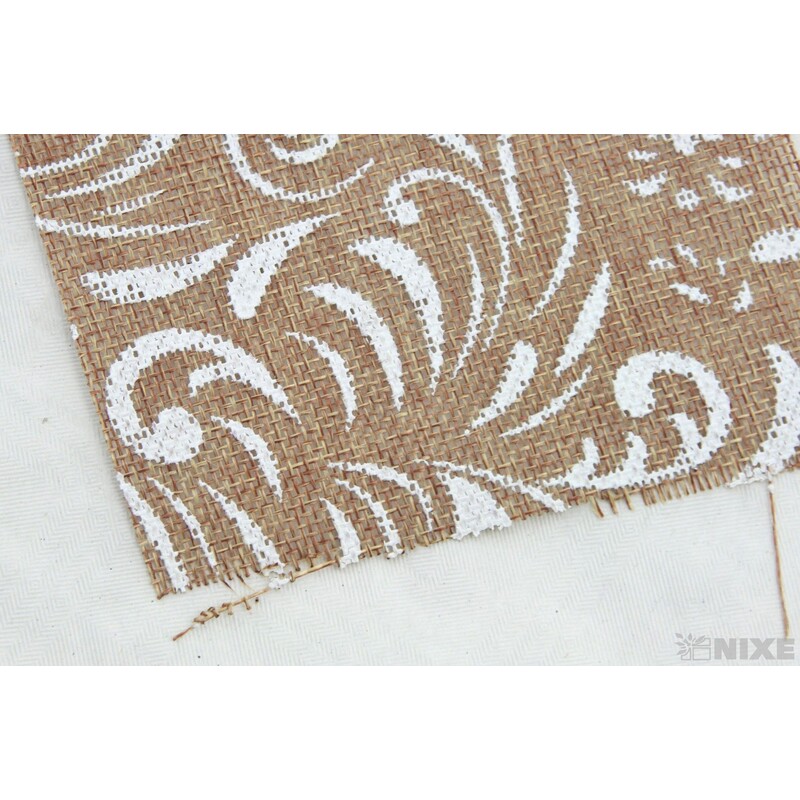 STUHA JUTA TISK 5 120mmx5m*PŘÍRODNÍ