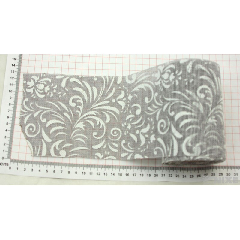 STUHA JUTA TISK 5 120mmx5m*ŠEDÁ