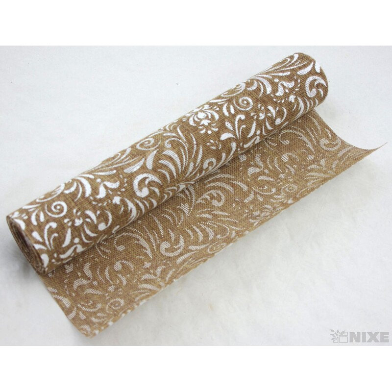 ROLE JUTA TISK 36cmx3m*PŘÍRODNÍ