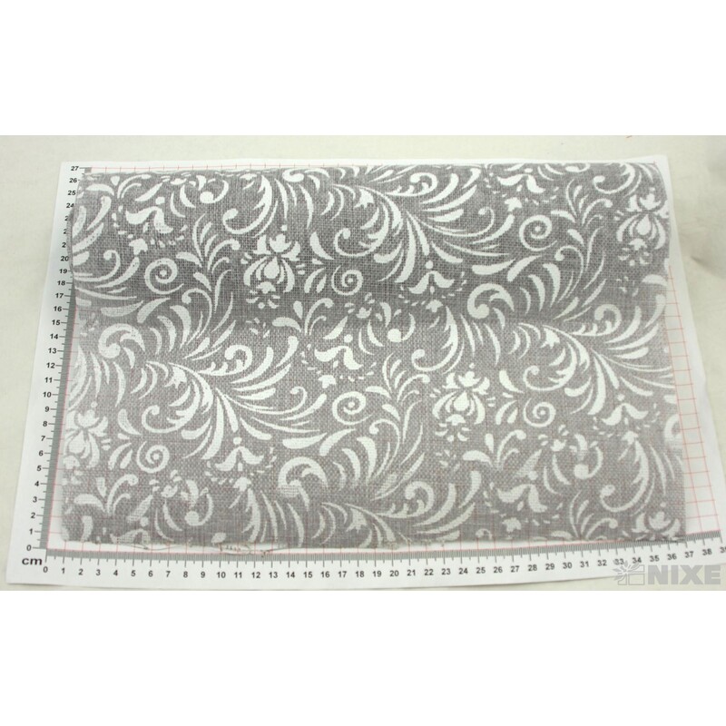 ROLE JUTA TISK 36cmx3m*ŠEDÁ