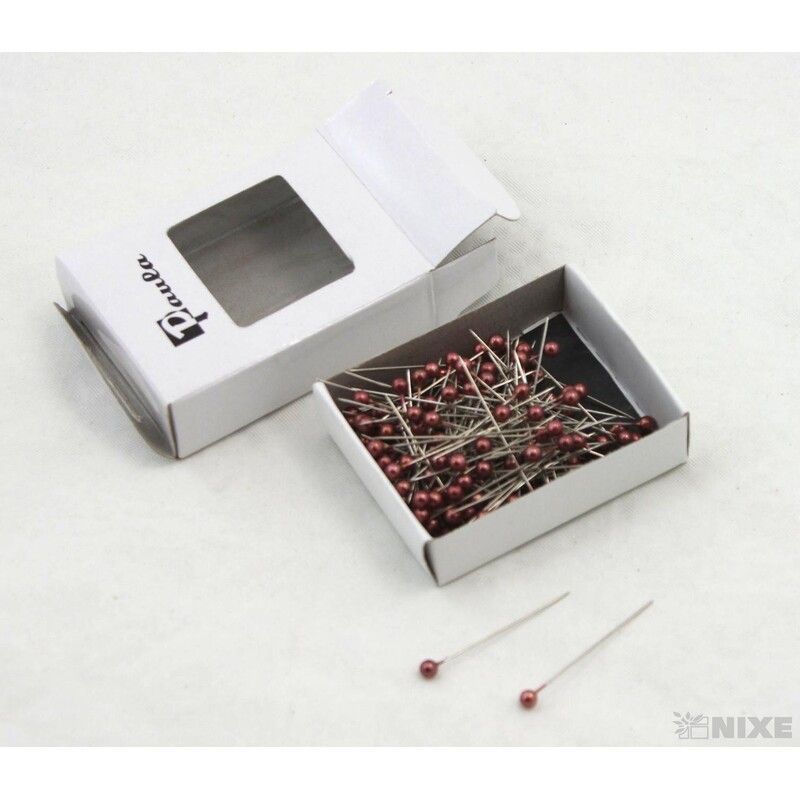 ŠPENDLÍK PL 4mmx4cm 144ks*HNĚDÁ