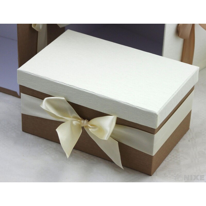 KRABICE 5ks 36x17x27cm 32x15x24 29x14x21 26x13x18 23x11x15*PŘÍRODNÍ+BÍLÁ