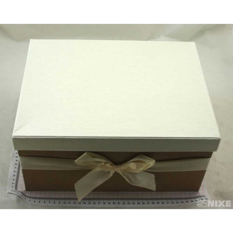 KRABICE 5ks 36x17x27cm 32x15x24 29x14x21 26x13x18 23x11x15*PŘÍRODNÍ+BÍLÁ