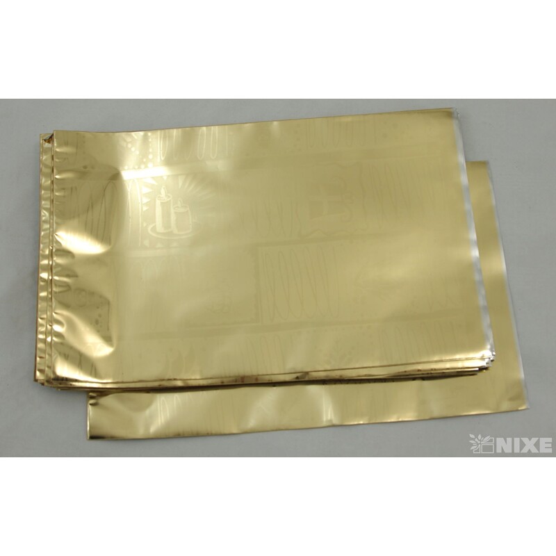 15x25cm ZIMA BT SÁČEK*ZLATÁ