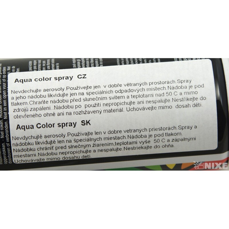SPRAY AQUA COLORS 400ml*ZELENÁ TM. V+