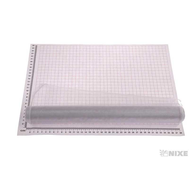 ORGANZA 39cmx8m*BÍLÁ