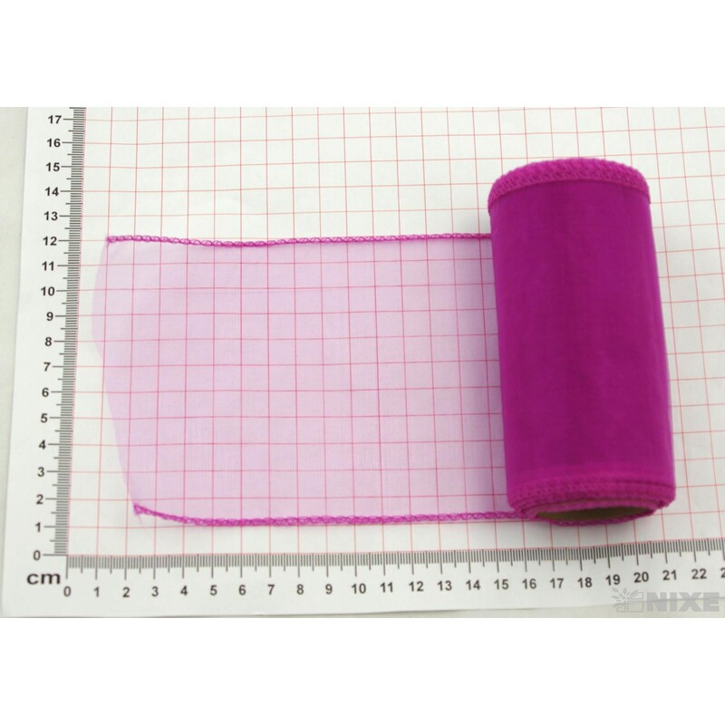 ORGANZA 12cmx8m*FUXIE