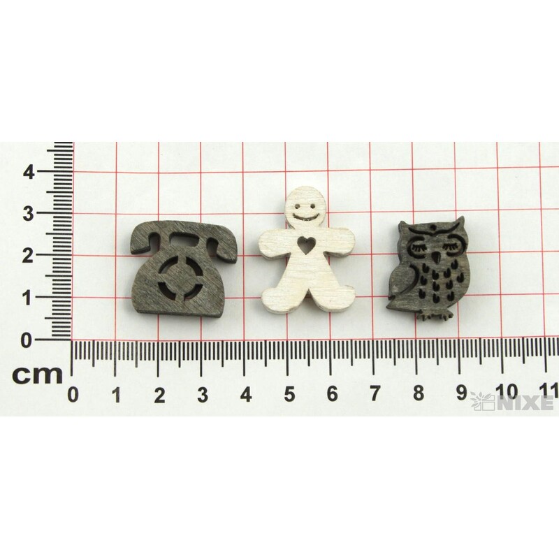 DOPLNKY DŘEVO MIX 2,5-5cm 100ks V+