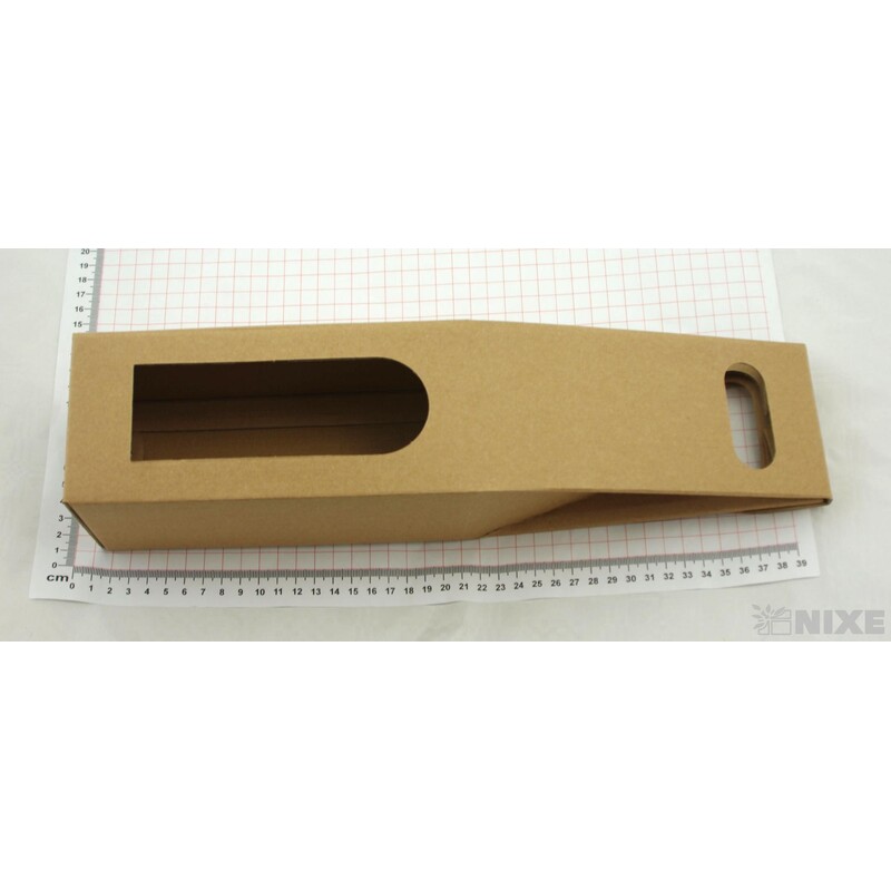 KRABICE NA VÍNO 9x40cm*PŘÍRODNÍ