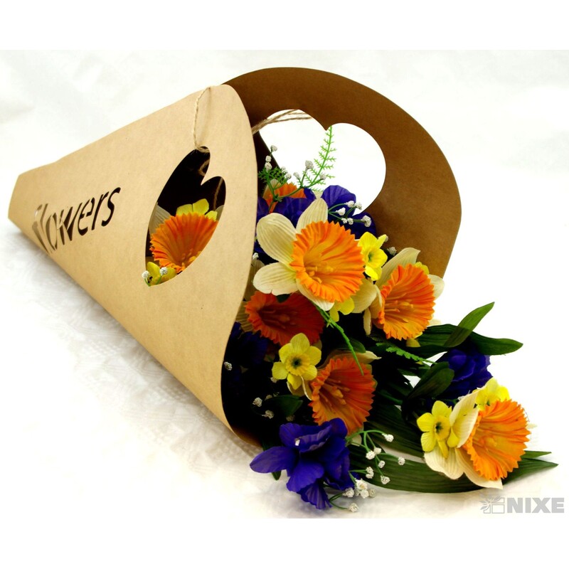 TAŠKA NA KVĚTY 44cm*PŘÍRODNÍ