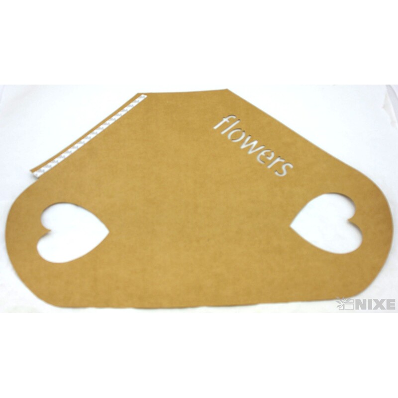 TAŠKA NA KVĚTY 44cm*PŘÍRODNÍ