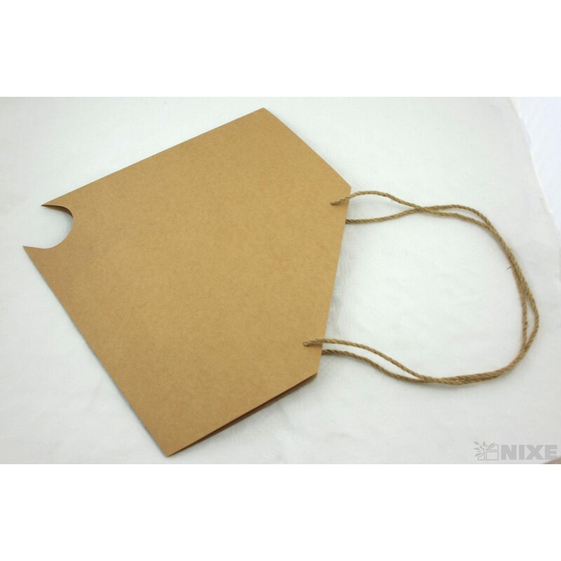 TAŠKA NA KVĚTY 37cm*PŘÍRODNÍ