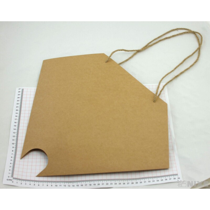 TAŠKA NA KVĚTY 37cm*PŘÍRODNÍ