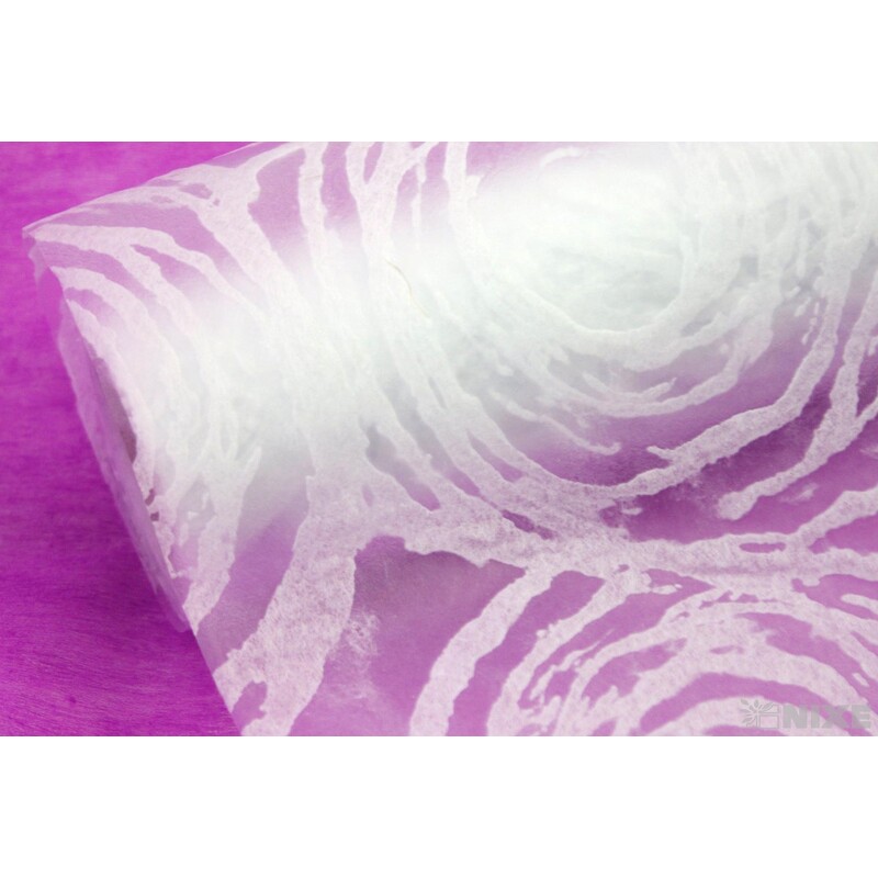 ROLE RŮŽE 50cmx5yd*BÍLÁ