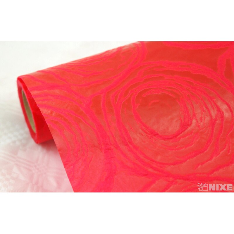 ROLE RŮŽE 50cmx5yd*ČERVENÁ