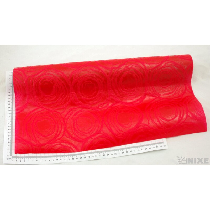 ROLE RŮŽE 50cmx5yd*ČERVENÁ