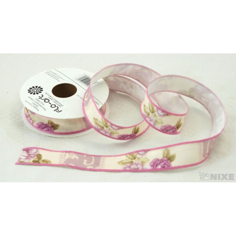 STUHA KVĚT 25mmx10yd*MIX BAREV