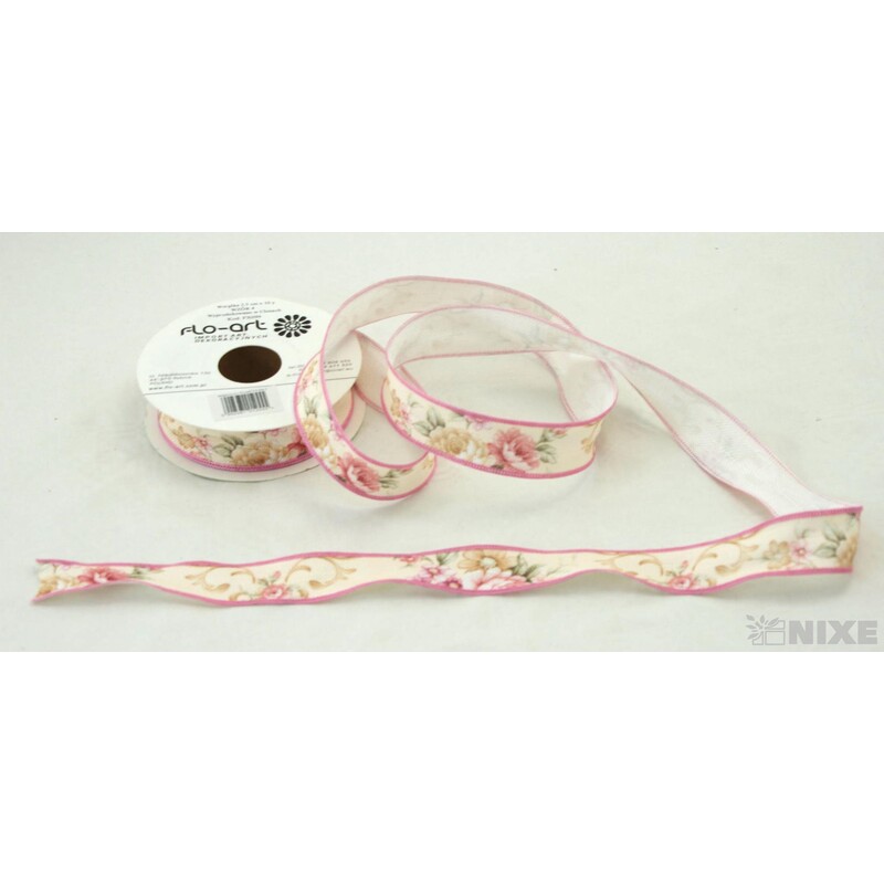 STUHA KVĚT 25mmx10yd*MIX BAREV