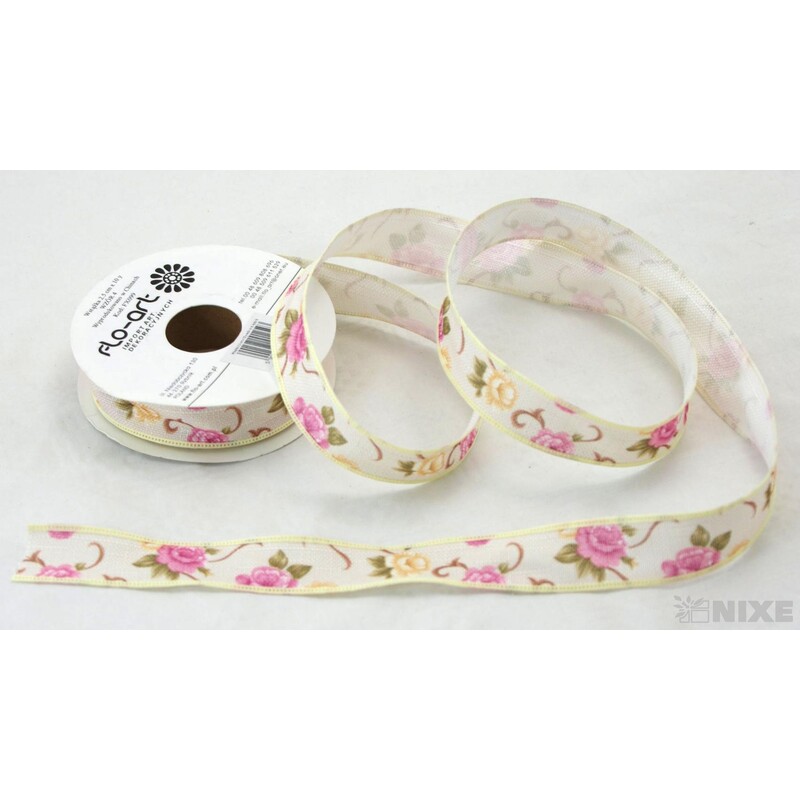 STUHA KVĚT 25mmx10yd*MIX BAREV