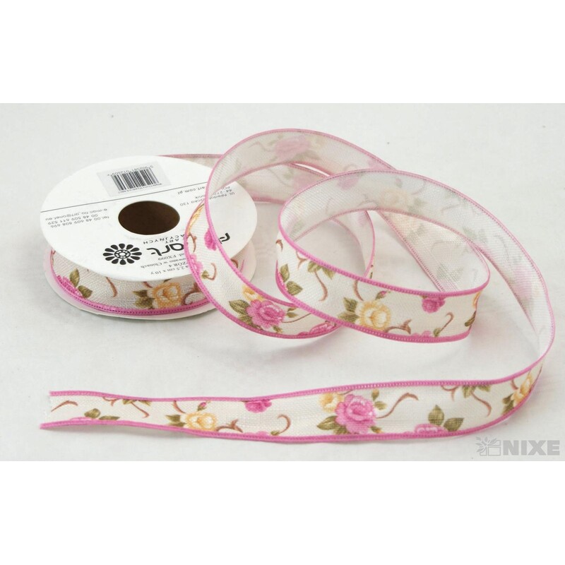 STUHA KVĚT 25mmx10yd*MIX BAREV