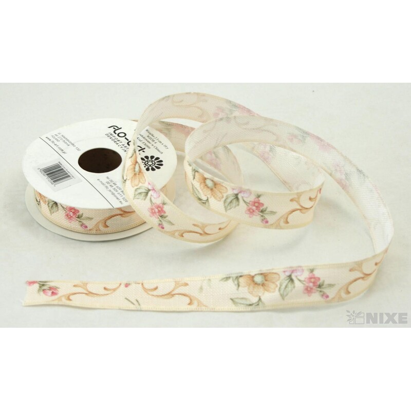 STUHA KVĚT 25mmx10yd*MIX BAREV