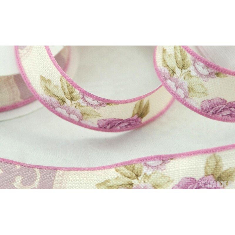 STUHA KVĚT 25mmx10yd*MIX BAREV