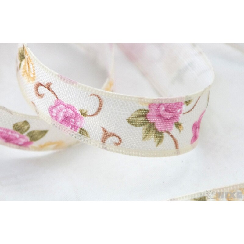 STUHA KVĚT 25mmx10yd*MIX BAREV